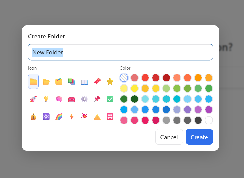 GPT Folder 界面预览 1