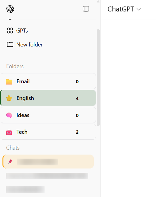 GPT Folder 界面预览 4